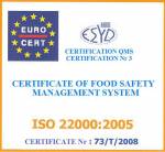 8-2-2008:   ISO 22000